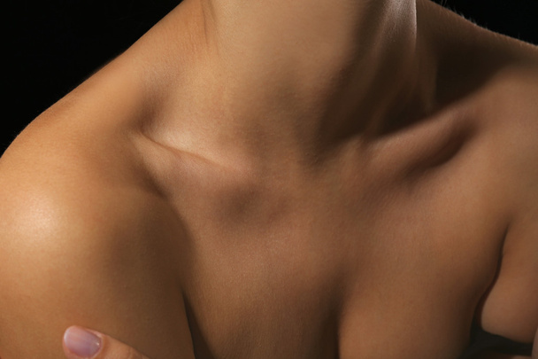 View on woman's neck - Photo, image