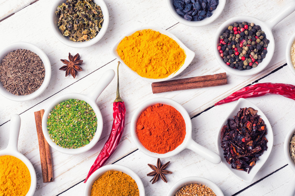 Spices and herbs - Fotoğraf, Görsel