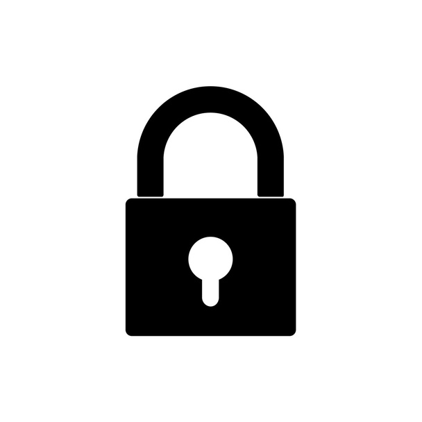 closed lock icon. vector - Vector, Image