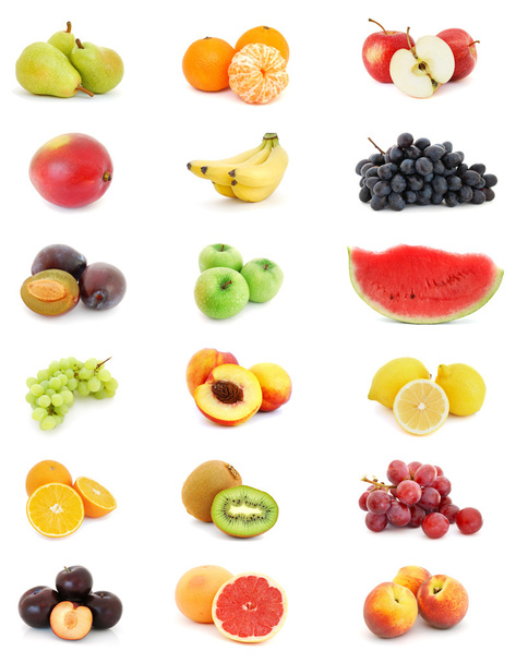 Fruits Collage - Foto, afbeelding