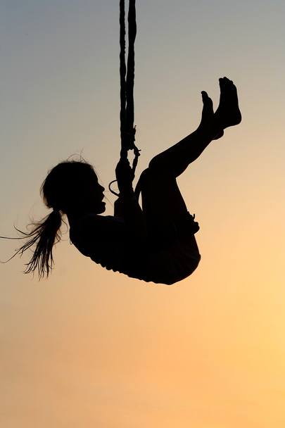 Bungee fille
 - Photo, image
