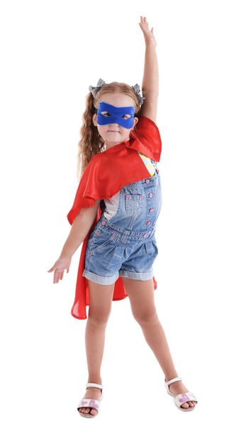 Fancy superhero girl  - Zdjęcie, obraz
