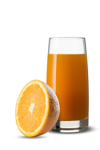 Glass of Orange Juice - Фото, изображение