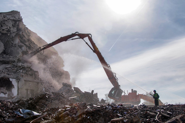 Demolition of buildings in urban - Photo, Image