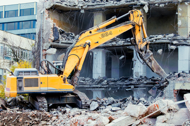 Demolition of buildings in urban - Photo, Image