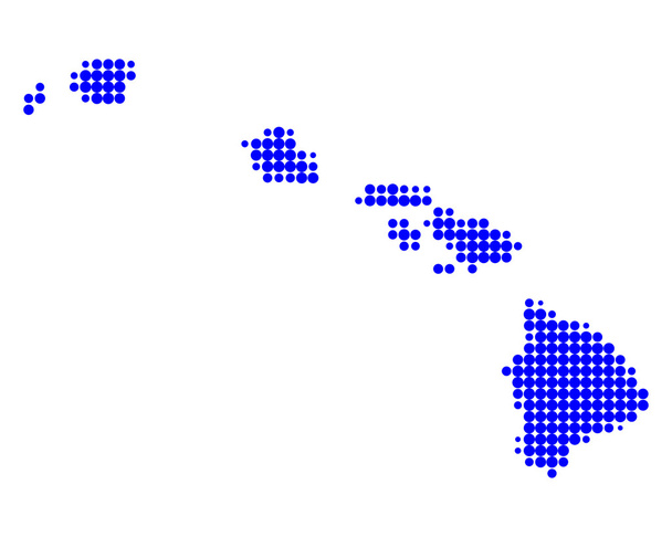 Map of Hawaii - Vector, Image