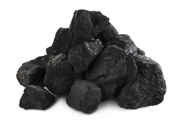 Beyaz kömür yığını - Fotoğraf, Görsel