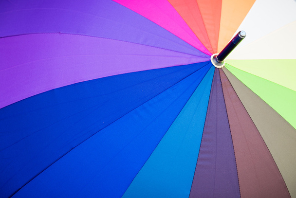 wielokolorowe parasol piękny - Zdjęcie, obraz
