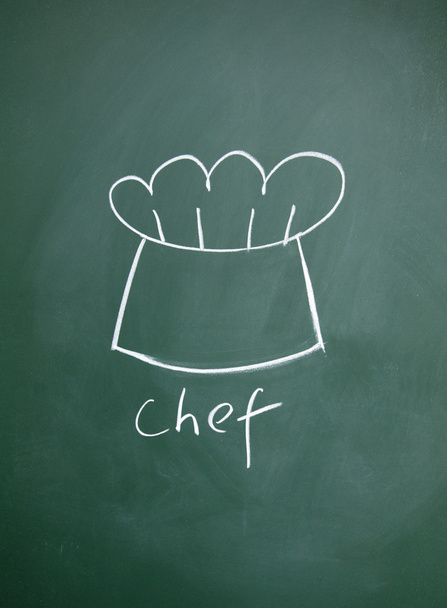 chef-kok teken - Foto, afbeelding