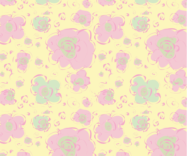 Abstract floral pattern - Vector, afbeelding