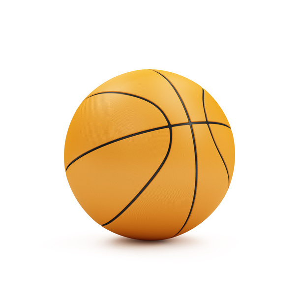 pomarańczowy koszykówka piłka - Zdjęcie, obraz