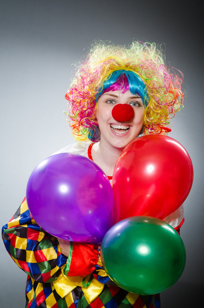 Смішний клоун в комічній концепції
 - Фото, зображення