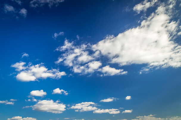 Blue sky with clouds - Photo, Image