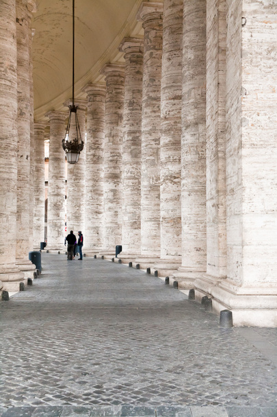 Colonnade, Roma sr.peter Meydanı, - Fotoğraf, Görsel