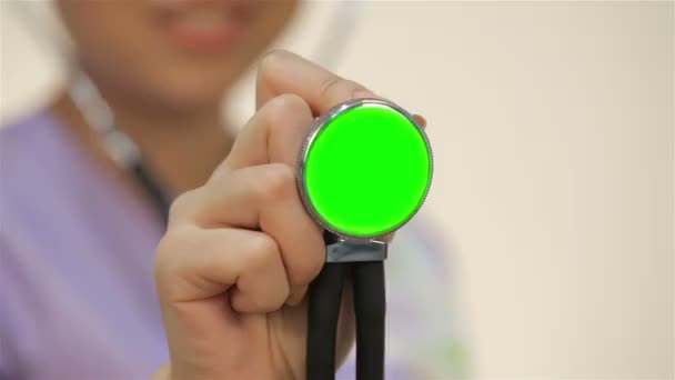 Stetoskop s hrotoskopem - Záběry, video