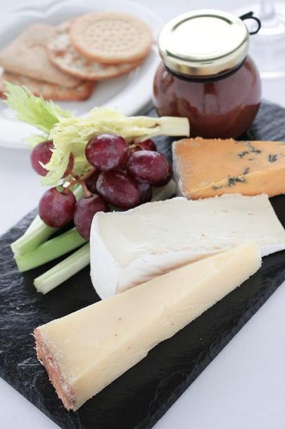 primer plano de la selección de queso
 - Foto, imagen