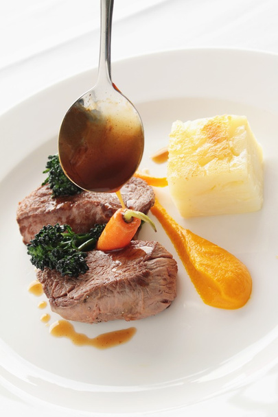 beef lamb steak - Photo, Image
