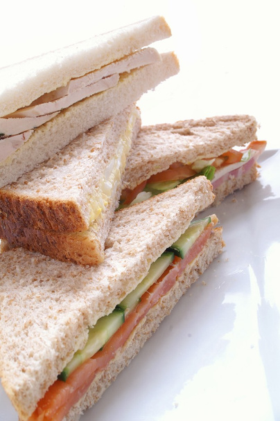 tasty Fresh made sandwiches - Photo, Image