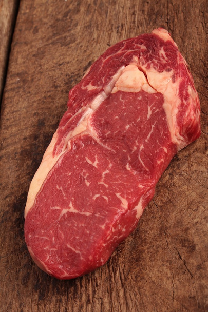 prime aged rib eye steak - Photo, Image