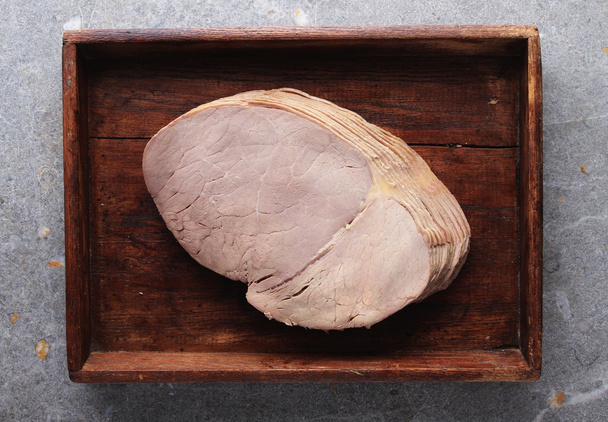 sliced roast beef - Zdjęcie, obraz