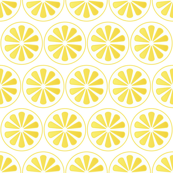 безшовні шматочки візерунка лимона
 - Вектор, зображення