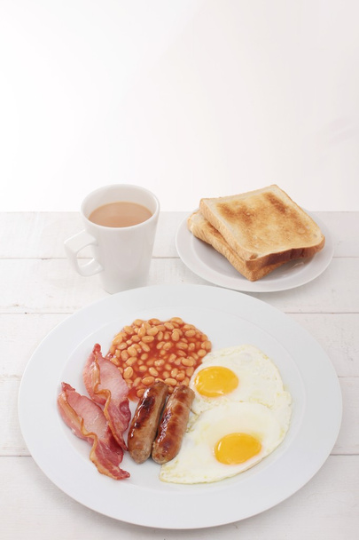 Традиційні повний англійський сніданок - Фото, зображення