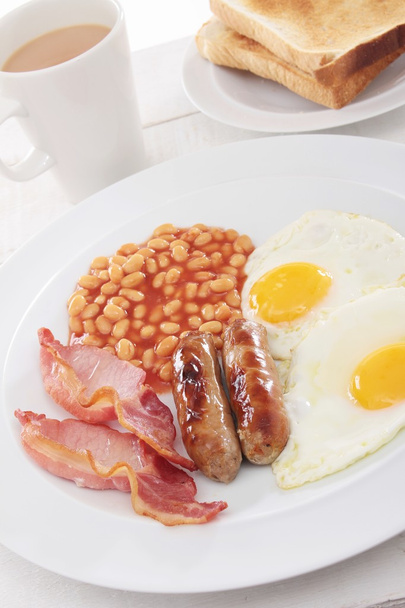 Традиційні повний англійський сніданок - Фото, зображення