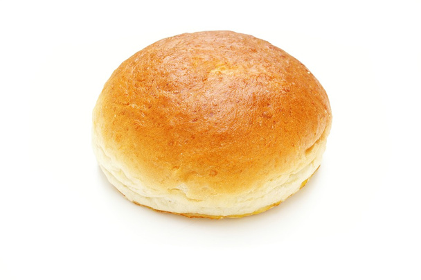 bread roll on white background - Photo, Image