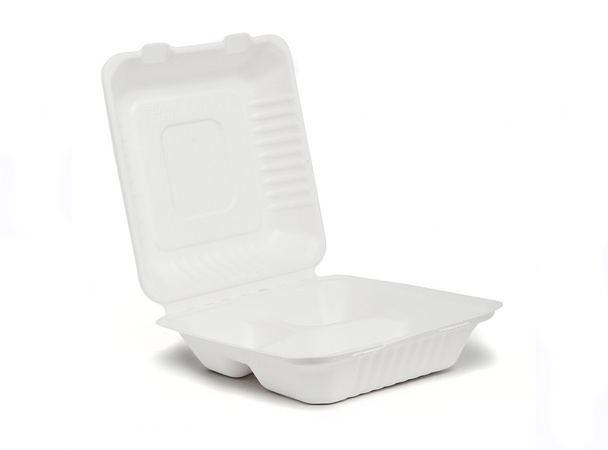 Fast food box on white background - Foto, imagen