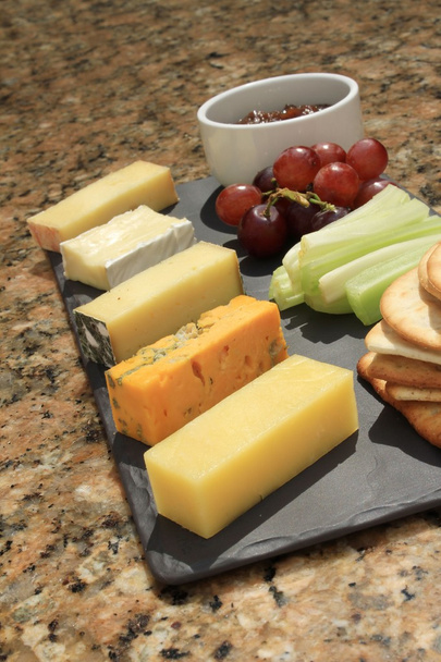 bandeja de selección de queso
 - Foto, imagen