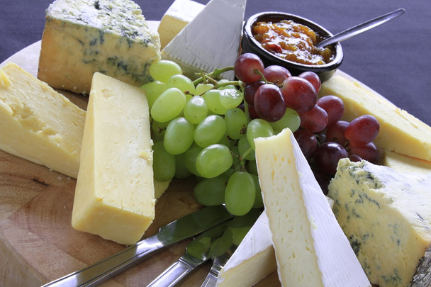 pieces of fresh cheese - Photo, Image