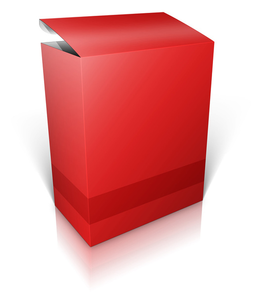 Round box. Software box - Foto, Imagem