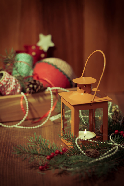 Decoração de Natal vintage
 - Foto, Imagem