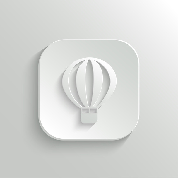 Air Balloon icon - vector web button - Вектор, зображення