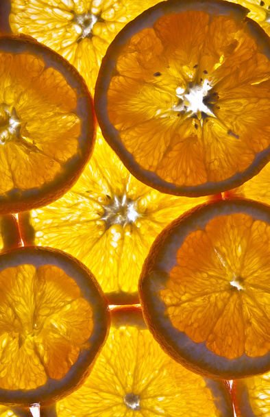 Orange slices. - Fotoğraf, Görsel