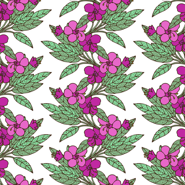 herbs and spices seamless pattern - Διάνυσμα, εικόνα