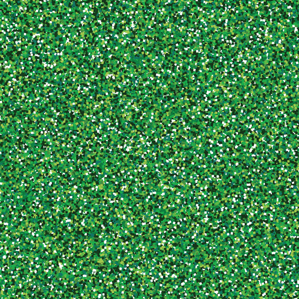 Glitter green seamless texture. - Vector, Image
