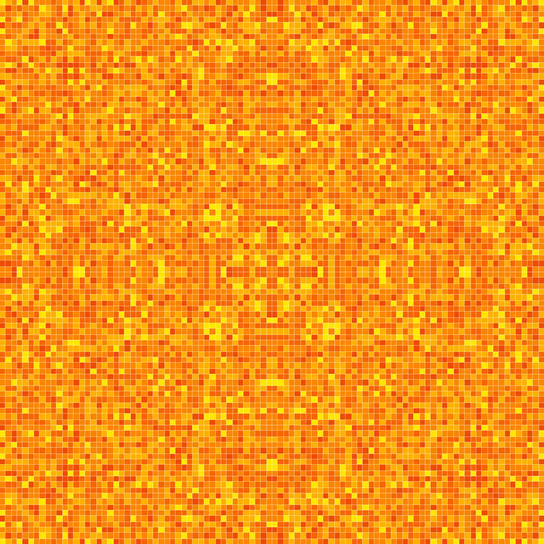 Мозаика - отражает дизайн - красный, желтый
 - Вектор,изображение