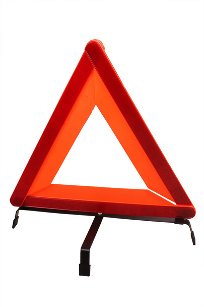 Emergency driehoek aanmelden - Foto, afbeelding