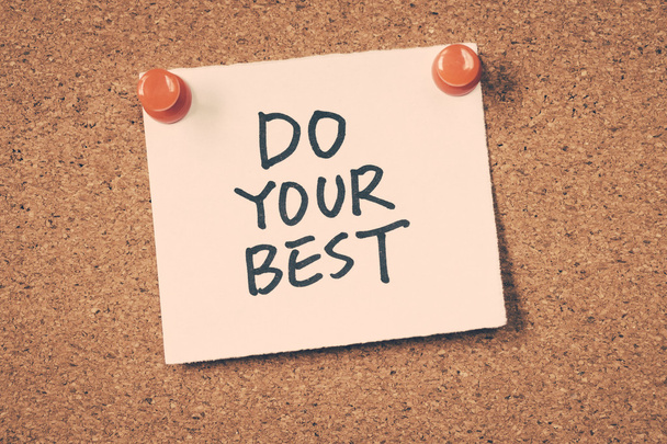 do your best - Photo, Image