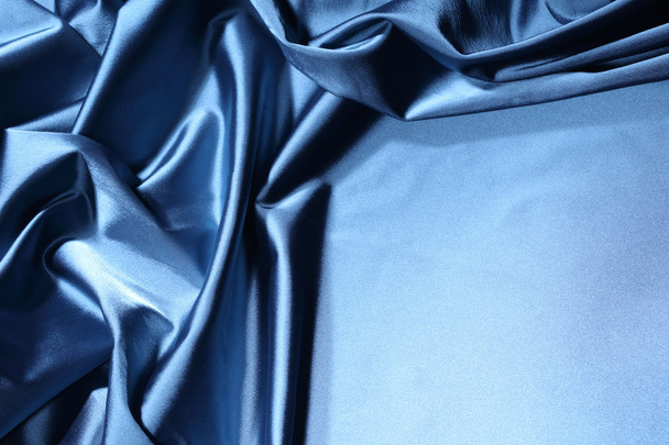 Blue satin - Фото, изображение