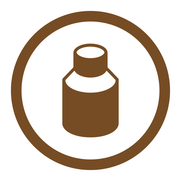 Phial Rounded Vector Icon - Διάνυσμα, εικόνα