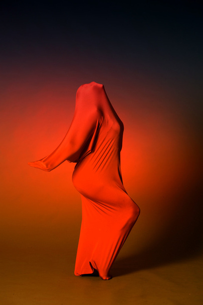 Abstract dancing figure - Foto, afbeelding