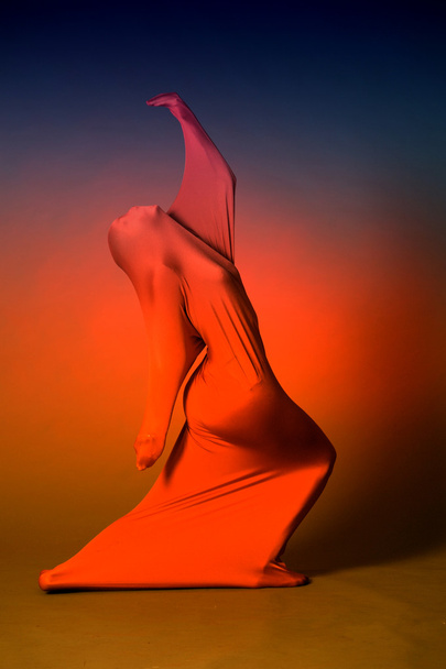 Abstract dancing figure - Φωτογραφία, εικόνα