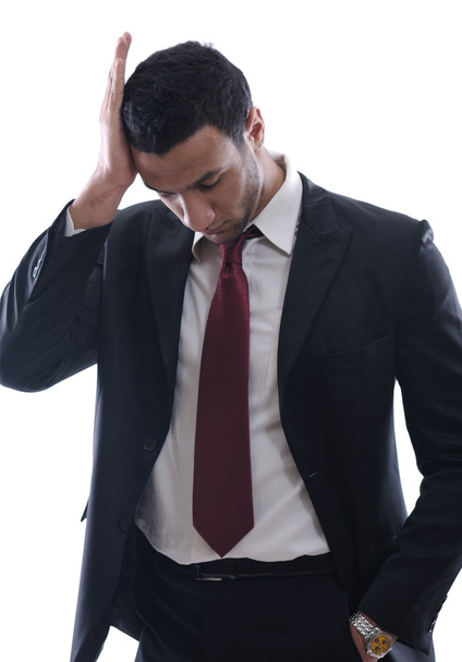 Depressed business man - Фото, изображение