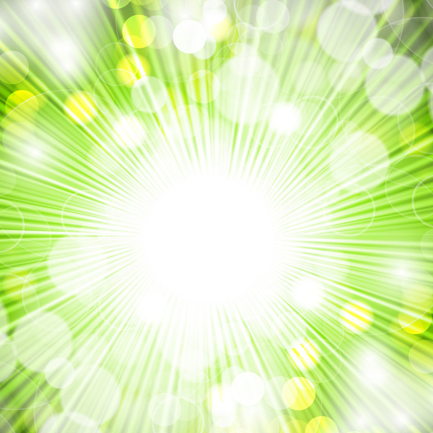 Abstract green background - Vector, Image