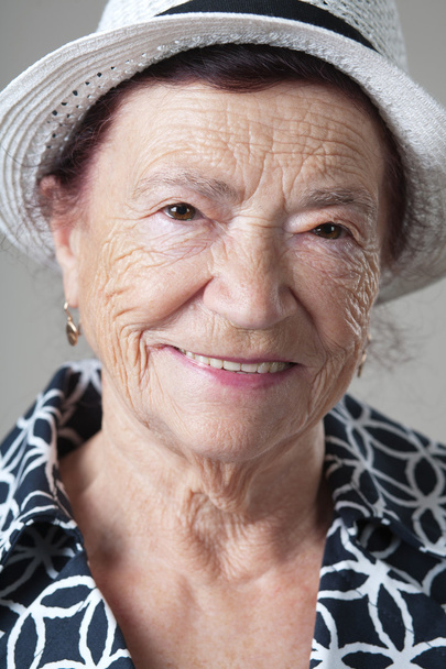 Beautiful retired happy senior woman. - Fotografie, Obrázek