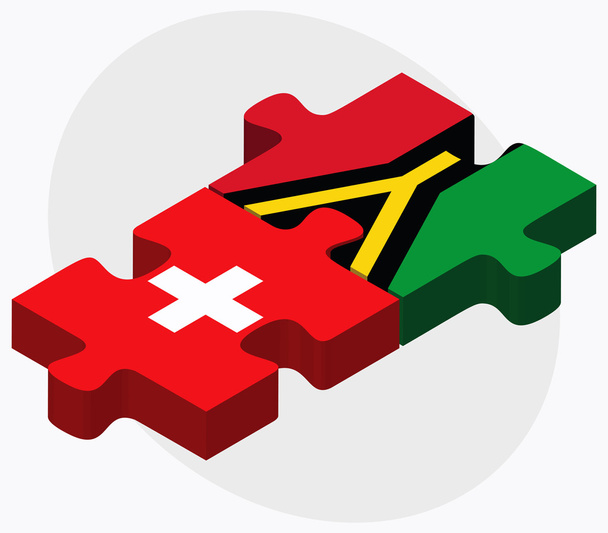 Sveitsin ja Vanuatun liput
 - Vektori, kuva