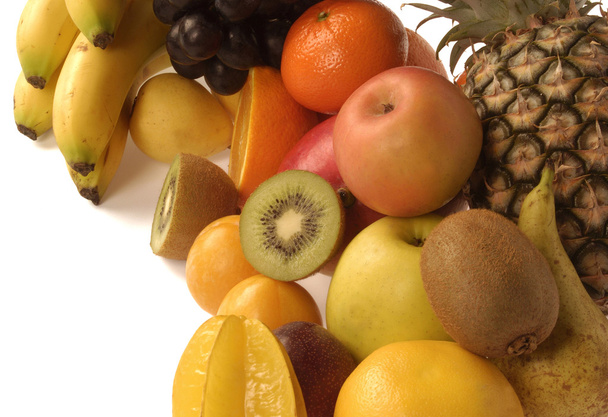 fruits, white background - Photo, Image