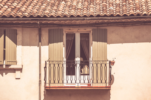 House facade with window - Foto, Bild